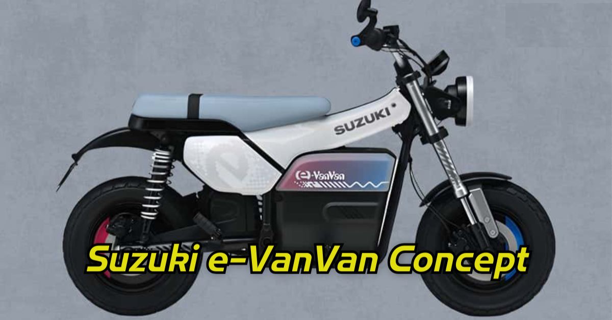 Suzuki E-VanVan Concept: Reviving Retro Fun with Electric Power