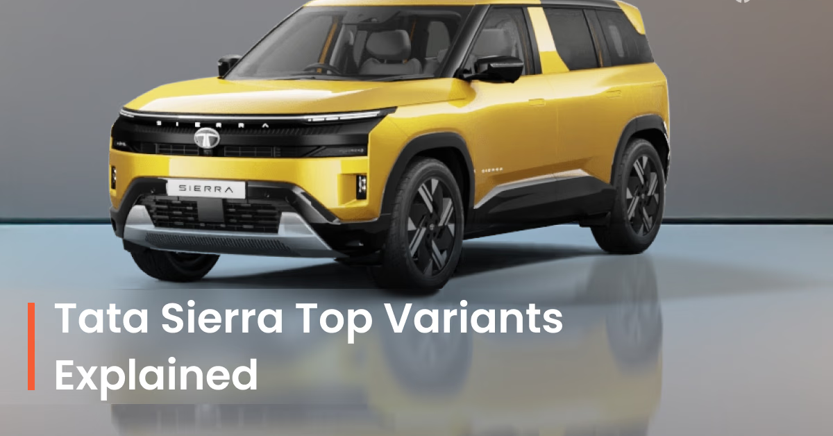2025 Tata Sierra Accomplished & Accomplished Plus Variants Explained