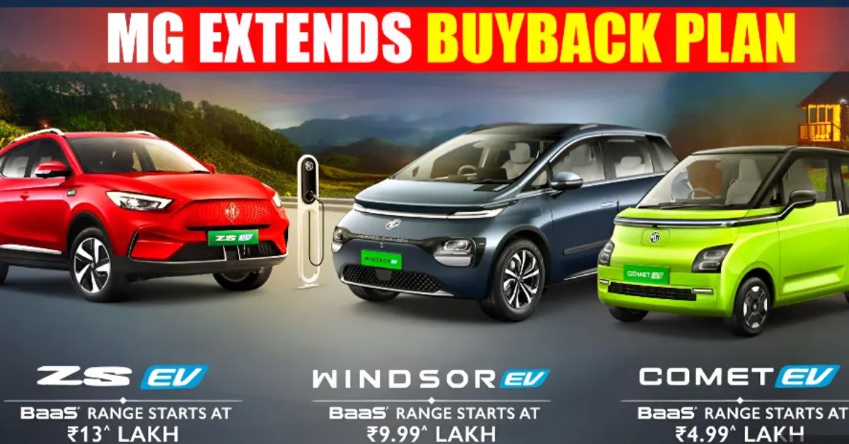 MG Motor’s Extended Assured Buyback Program: Redefining Car Ownership in India