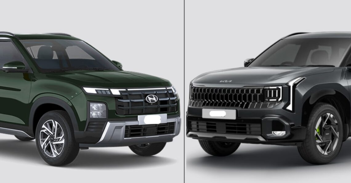 Kia Seltos vs Hyundai Creta 2025