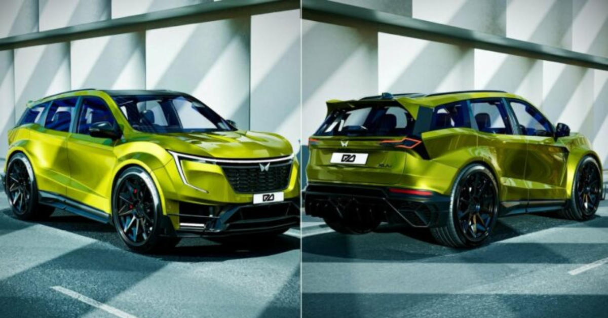 Mahindra XUV 7XO Digital Render