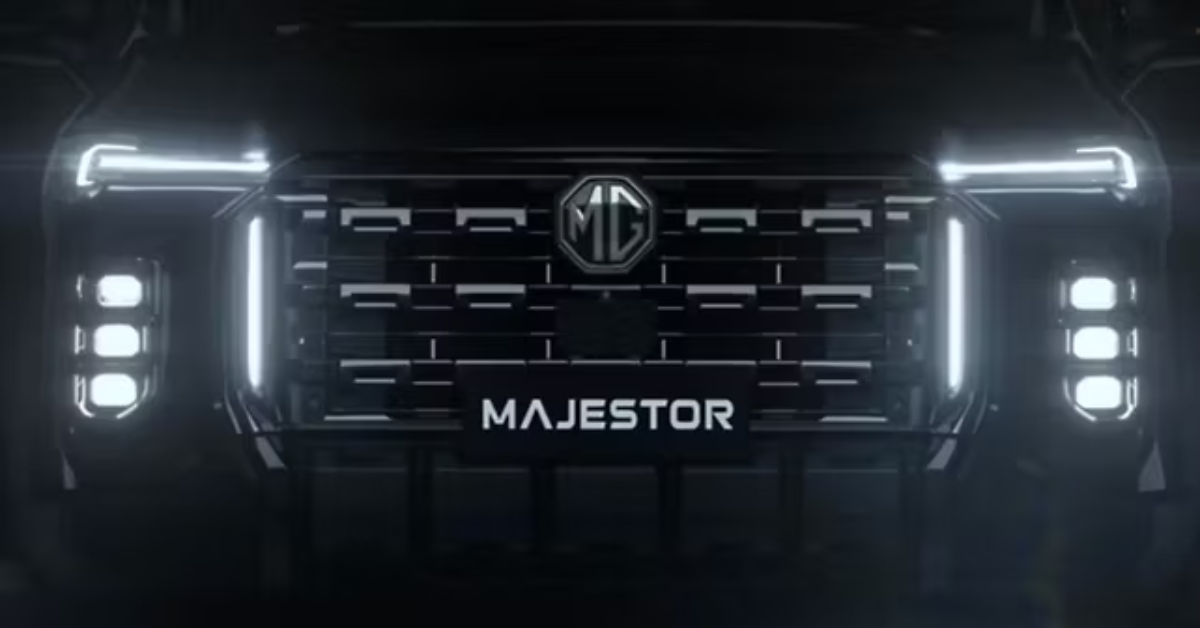 MG Majestor Teased Ahead of Feb 12 Unveil