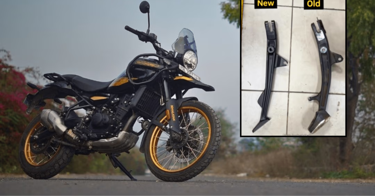 2026 Royal Enfield Himalayan 450 With Updated Side Stand