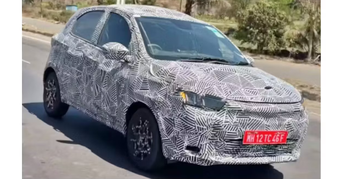Tata Tiago EV Facelift Testing