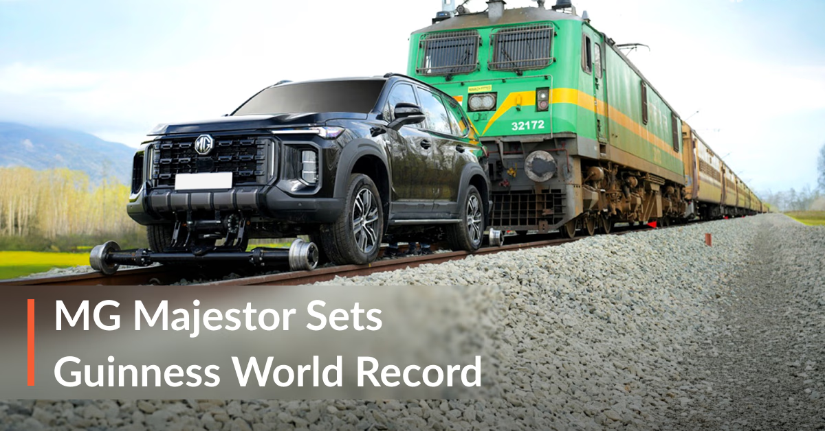 MG Majestor Guinness World Record 2026