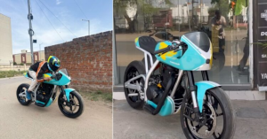 Custom Royal Enfield Hunter 350 Transformed Into Stunning Retro Racer With Pure Old-School Charm