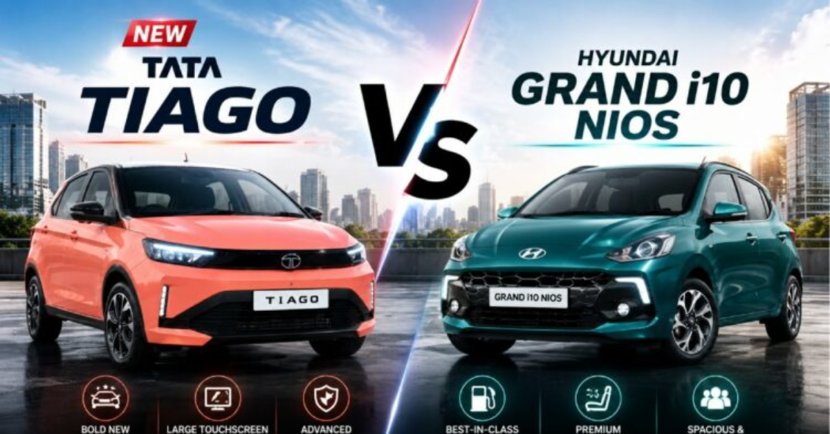 Tata Tiago vs Hyundai Grand i10 Nios Comparison 2026