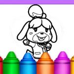 Animal Crossing Coloring Pages