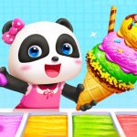 Little Panda Ice Cream Game