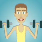 Muscle Clicker: Gym game